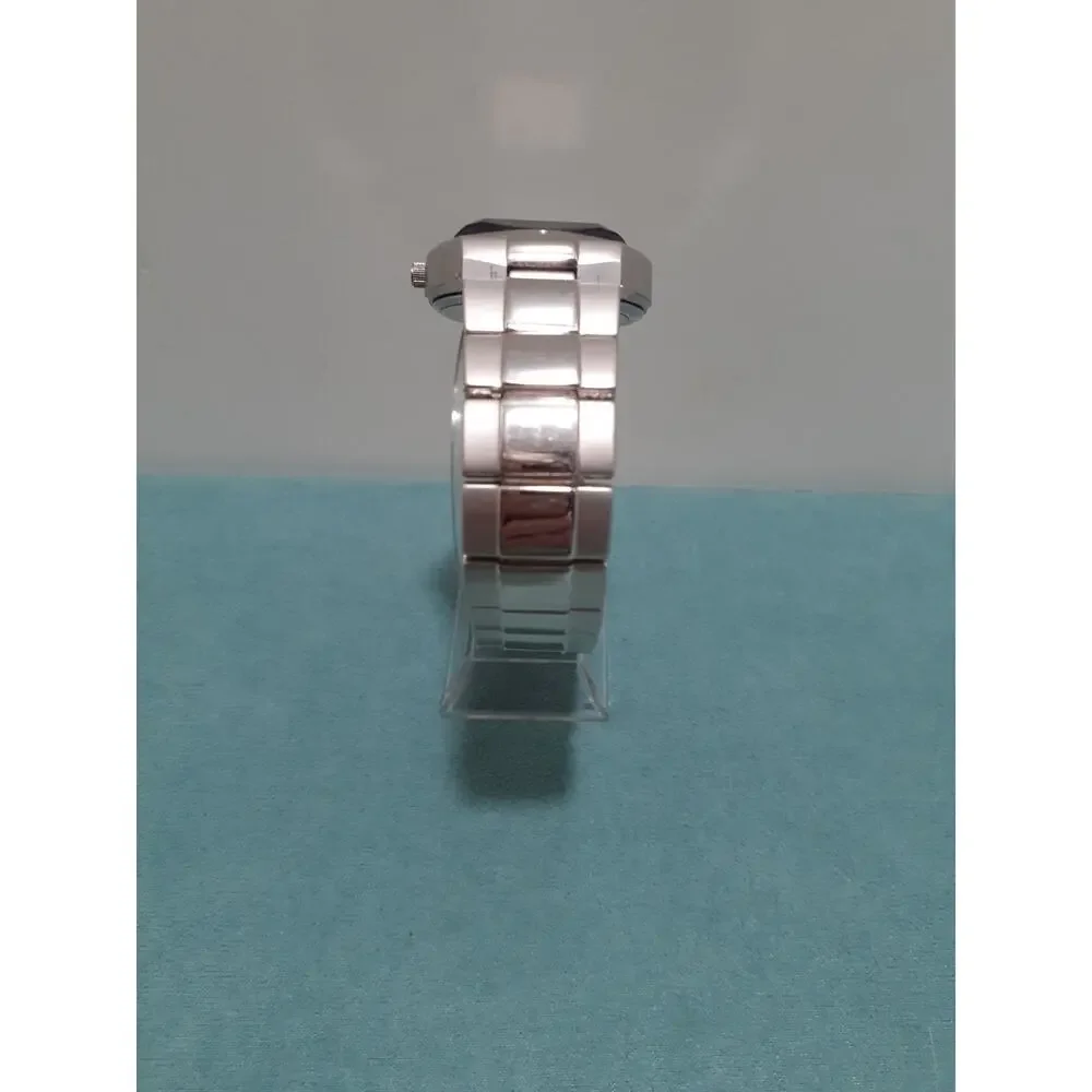 Vintage Denacci Mens Wristwatch Beveled Glass Crystal Japan Movement
